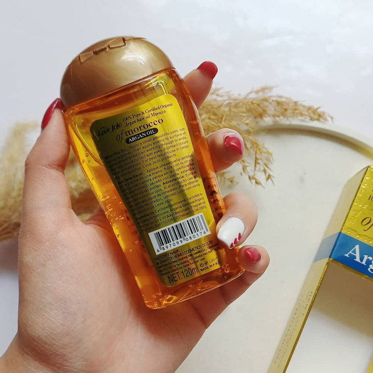 خرید آنلاین روغن مو آرگان لاو جوجو