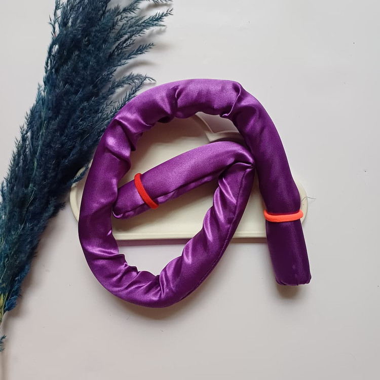 خرید هر رولر ساتن بنفش