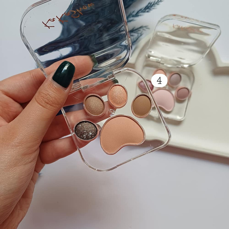 قیمت و خرید پالت سایه قهوه ای مات