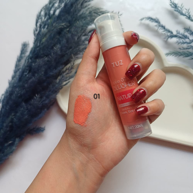 قیمت و خرید رژگونه مایع صورتی از ترب