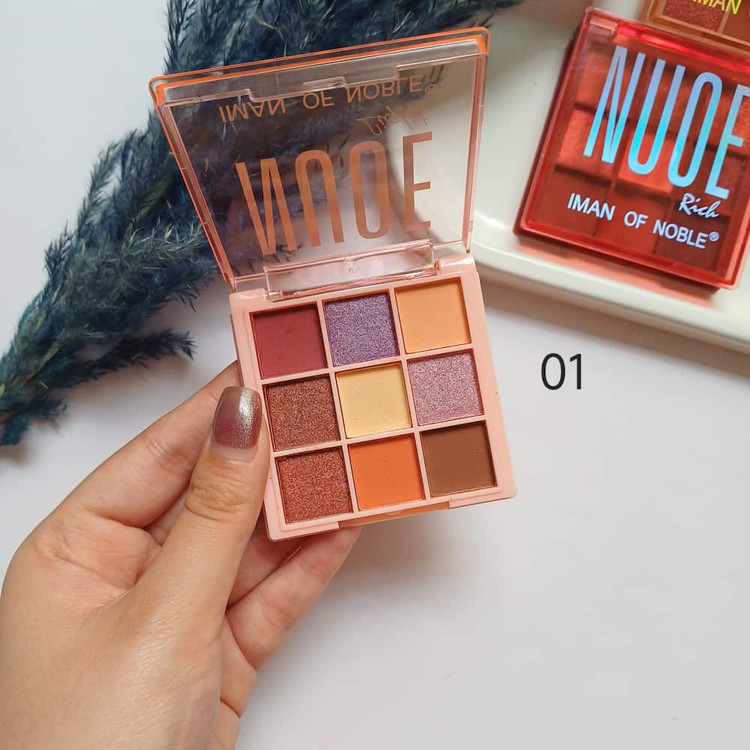 خرید پالت چشم ایمن اف نوبل با پوشش بالا و مانادگاری طولانی