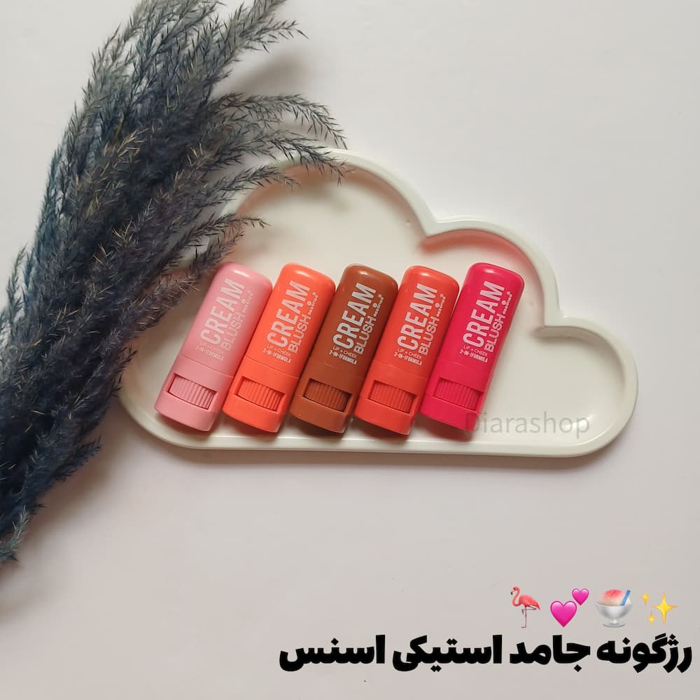 قیمت و خری آنلاین رژگونه جامد استیکی اسنس با بافت کرمی و رنگ طبیعی