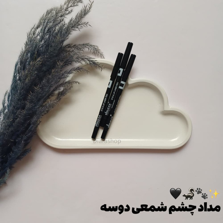 قیمت و خرید آنلاین مداد چشم شمعی دوسه با نوک نرم و رنگ مشکی پررنگ