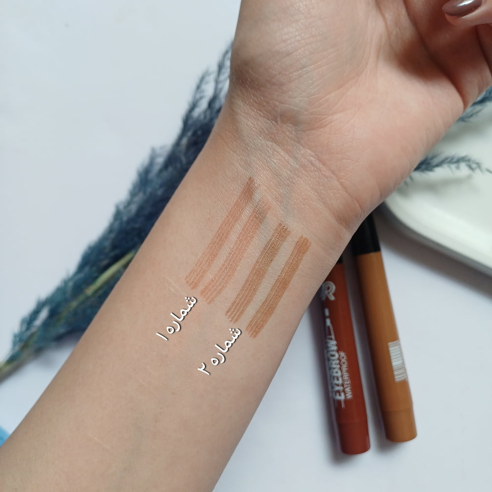 خرید هاشور ابرو گلدن رز نوک چهارتایی