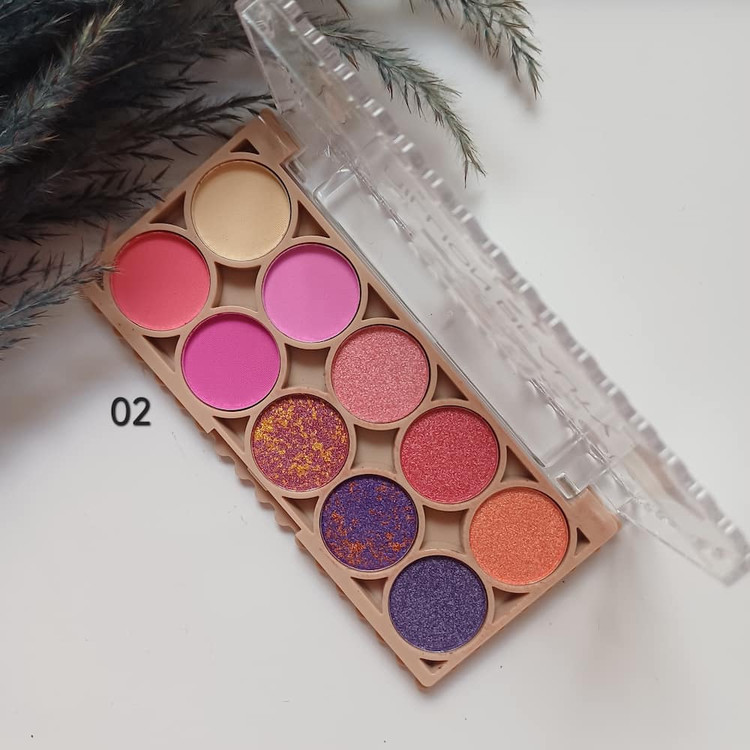 خرید پالت سایه تناژ گرم و روشن