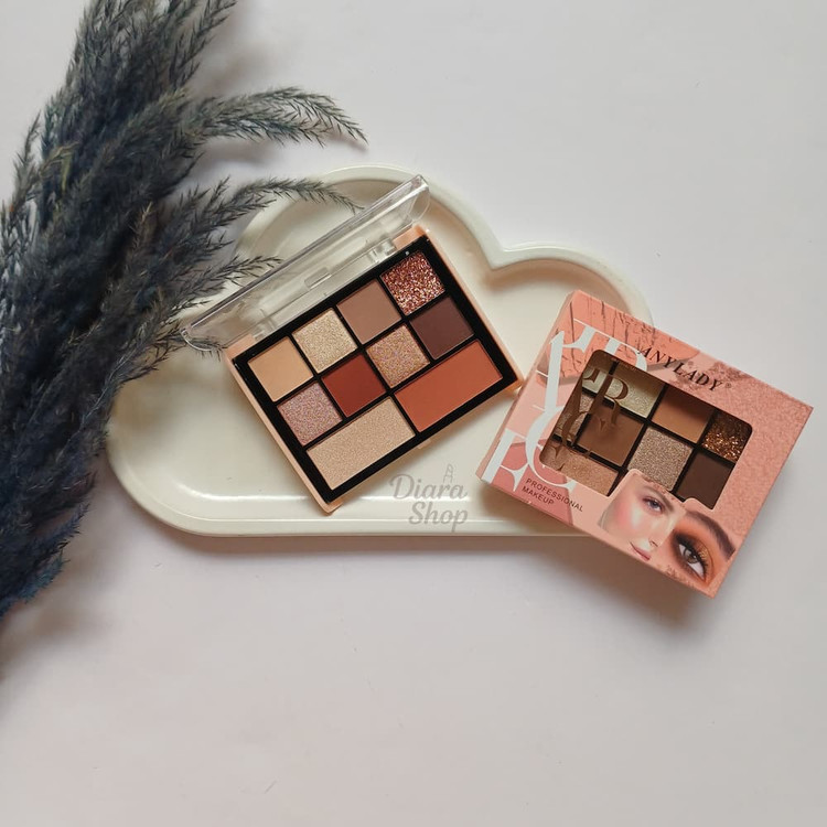 قیمت و خرید آنلاین پالت سایه ۱۲ رنگ ANY LADY رنگ گرم و نود